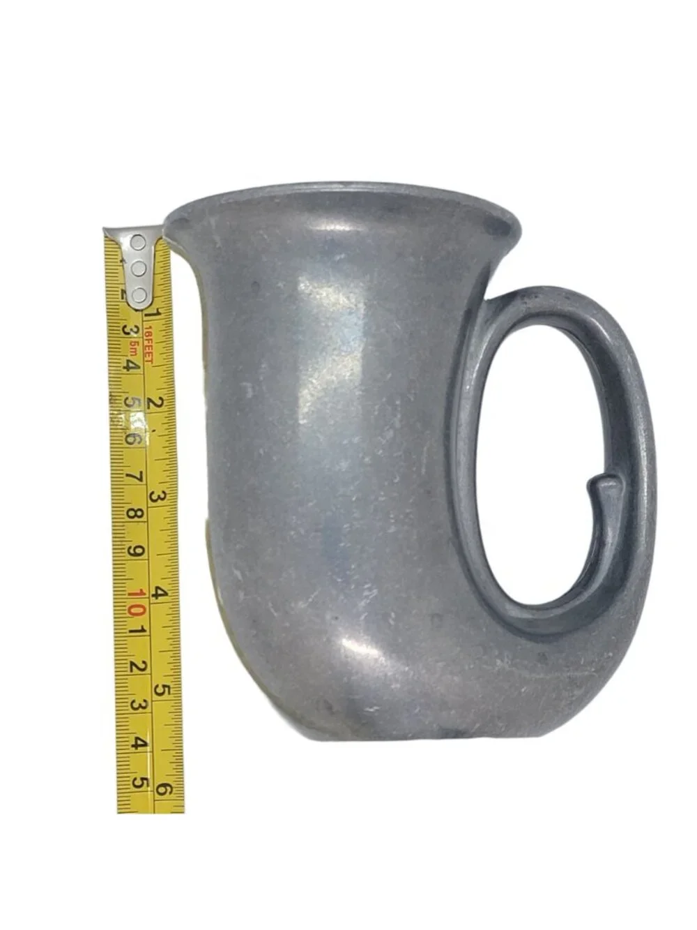 ⭐Mug Vintage PCI Things Remembered Pewter Tavern French Horn Engraved Jim Silver